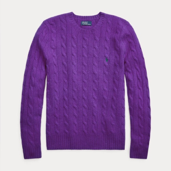 Cable-Knit 100% Cashmere Jumper - Picture 9 of 11